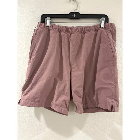 Abercrombie & Fitch Shorts Mens Nylon Casual Size Large Trunks lin - Picture 1 of 6